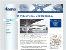 Tablet Screenshot of esbee.de